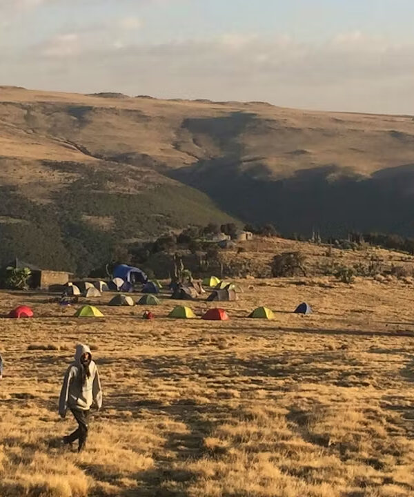 Camping in Ethiopia